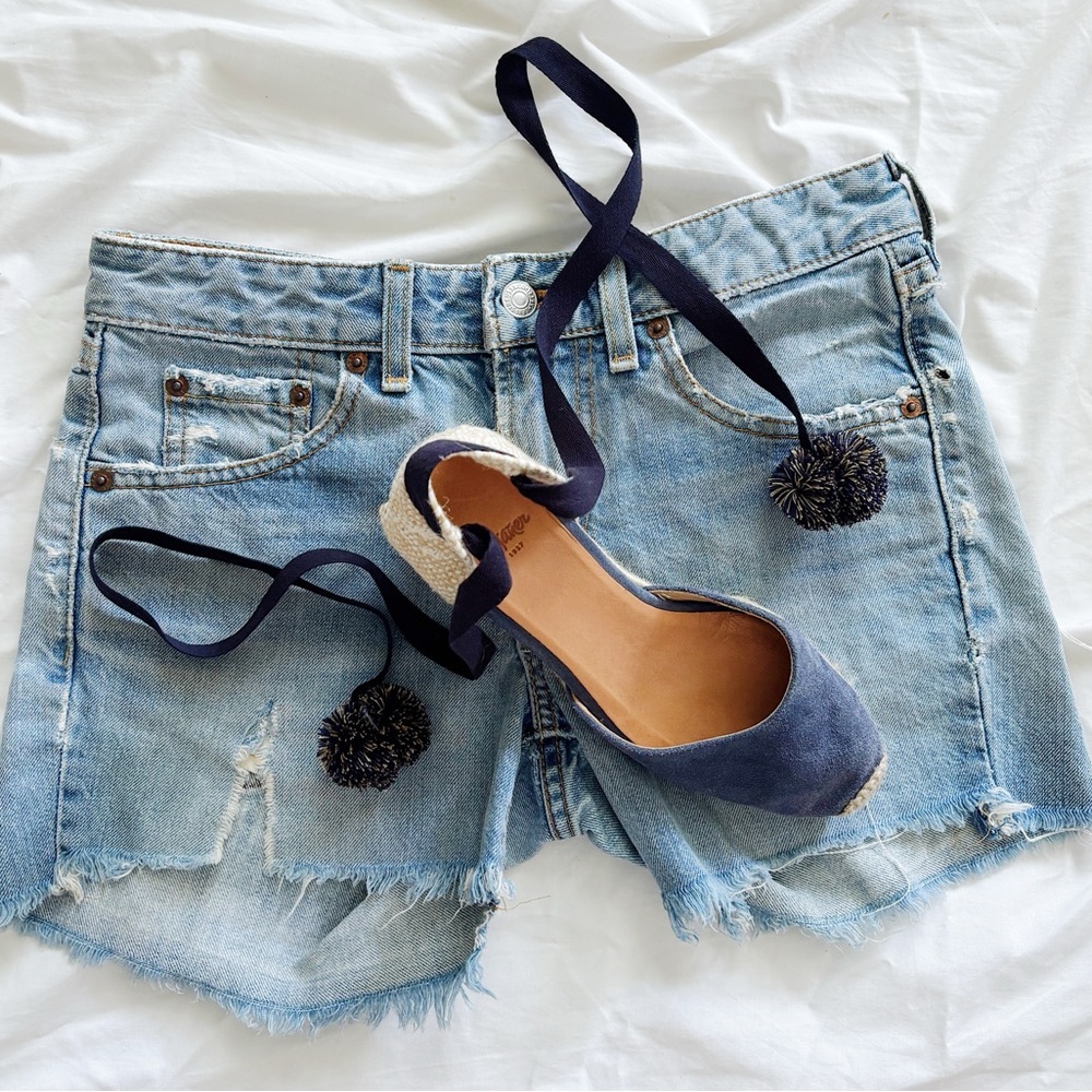 Castaner Blue Espadrilles wedges  Stylish Comfort